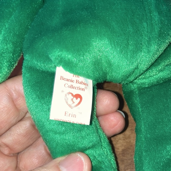 Erin the Bear Ty Vintage Bear  NWT - Picture 5 of 9